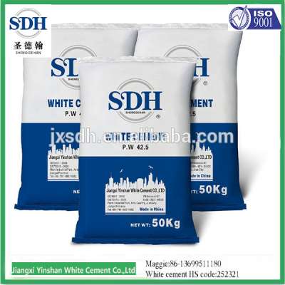 Manufacture white cement waterproofing with lowest price for tiles